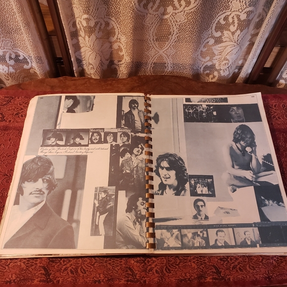 Vintage Beatles Music Book Featuring Sheet Music  Photos of the Fab 4- BX16 - Picture 2 of 16